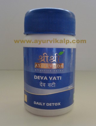 Sri Sri Ayurveda, DEVA VATI, 60 Tablets, Daily Detox